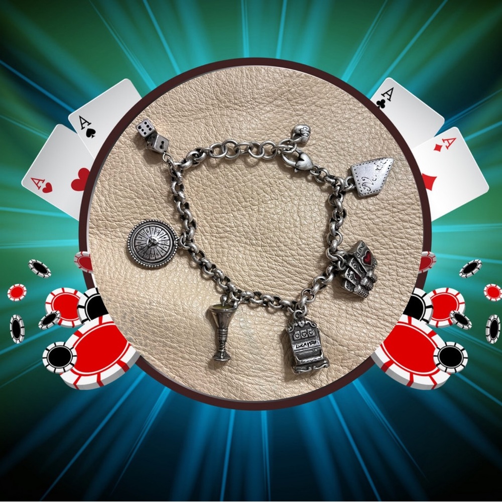 Brighton Las Vegas Nevada Charm Bracelet